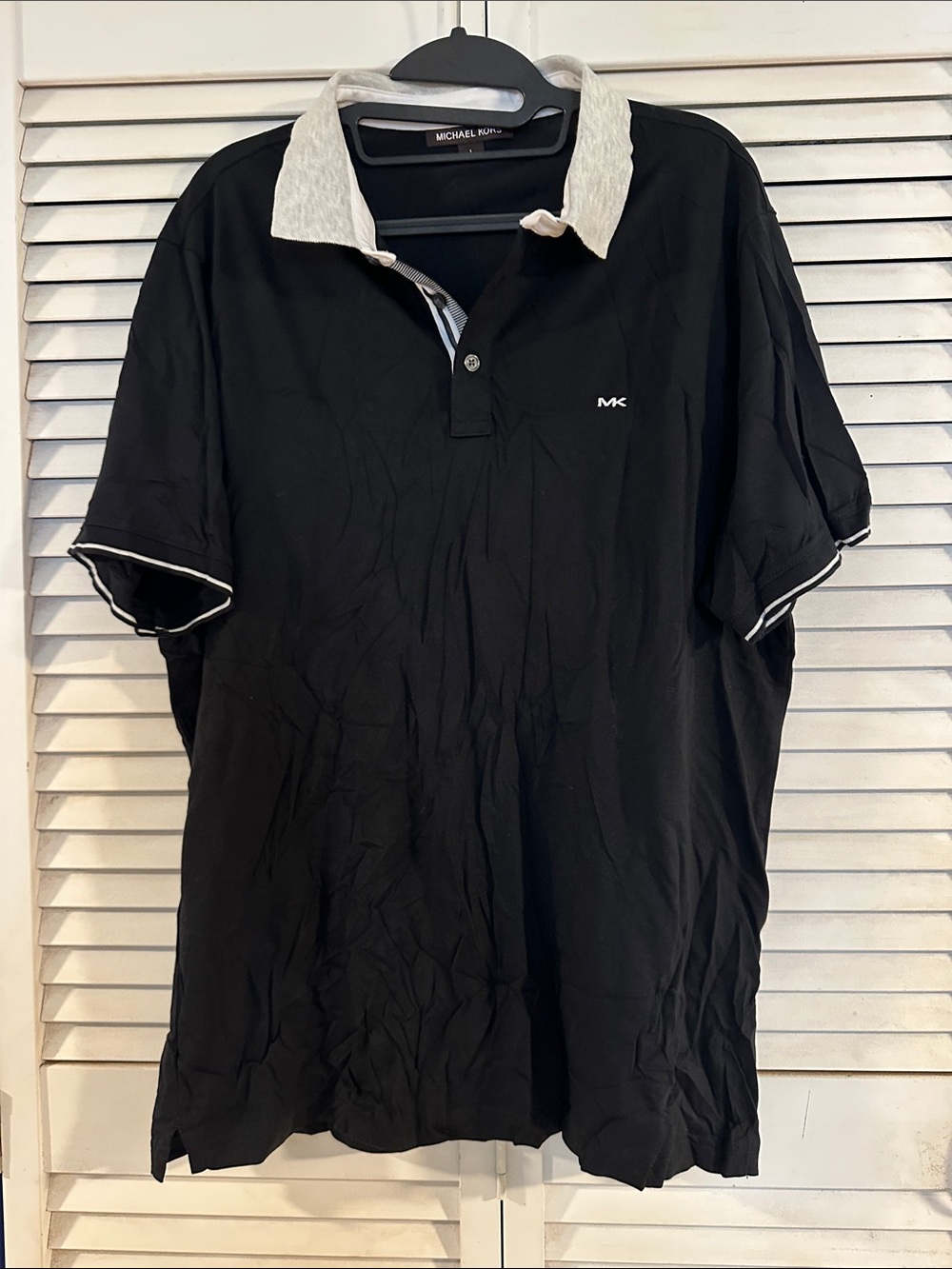 Michael Kors Black Polo Shirt